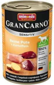 Animonda Gran Carno Sensitiv Indyk + ziemniaki 400g