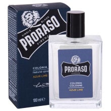 Купить женская парфюмерия Proraso: PRORASO Azur Lime 100 ml eau de cologne für Herren