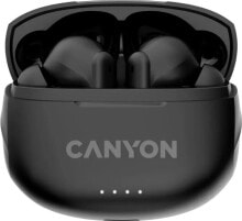 Купить спортивные наушники и Bluetooth-гарнитуры CANYON: Słuchawki Canyon TWS-8 czarne (CNS-TWS8B)