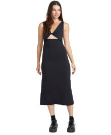 Купить женские платья Volcom: Juniors' Stone Luz Cutout Midi Dress