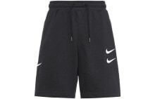 Nike Swoosh French Terry Short 双钩宽松休闲运动短裤 男款 黑色 / Шорты Nike Swoosh French Terry Short CJ4883-010