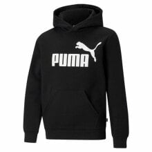 Children’s Hoodie Puma Essentials Big Logo Black