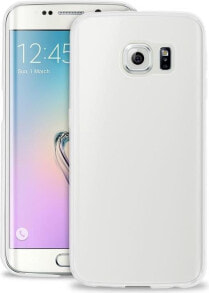Чехлы для смартфонов чехол силиконовый белый Samsung S6 Puro