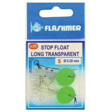 Различные рыболовные принадлежности fLASHMER Float Long Stoppers 20 Units