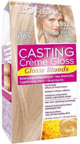 Краска для волос Casting Creme Gloss Krem koloryzujący nr 1021 Jasny Perłowy Blond