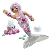 PLAYMOBIL Mermaid With Squirt Octopus Construction Game