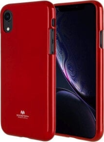 чехол силиконовый красный Huawei P40 Mercury