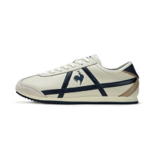 Le Coq Sportif Casual Shoes Women's Low-Top Beige/Blue