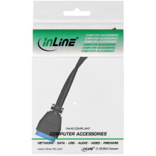 InLine USB 2.0 to 3.0 internal USB 2.0 10pin USB 3.0 19pin Черный 33449I