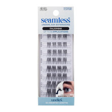 False eyelashes and glue