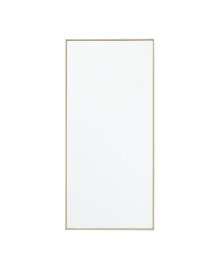 Wood Contemporary Wall Mirror