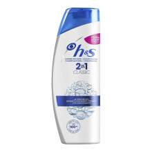 Шампуни для волос H&S Classic 2 in 1 Shampoo + Conditioner  Шампунь и кондиционер против перхоти для всех типов волос 255 мл