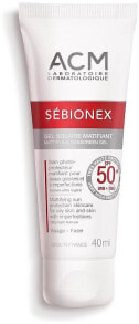 Mattierendes Sonnengel SPF50 - ACM Laboratoires Sébionex Mattifying Sunscreen Gel