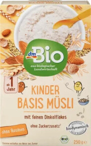 Kindermüsli Basis ab 1 Jahr, Demeter, 250 g