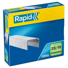 RAPID 23/15 mm x1000 Standard Galvanized Staples