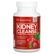 Растительные экстракты и настойки Health Plus Inc., Kidney Cleanse, 60 Capsules