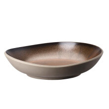 Rosenthal Junto Shiny Bronze Teller tief 22 cm Suppenteller