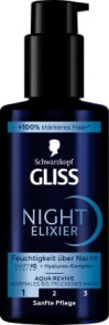 Купить средства для ухода за волосами Schwarzkopf GLISS: Haarkur Night Elixier Aqua Revive, 100 ml