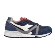 Купить синие мужские кроссовки Diadora: Diadora N9000 H Ita Lace Up Mens Blue Sneakers Casual Shoes 172782-60062