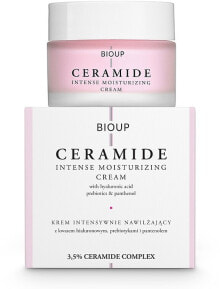 Intensiv feuchtigkeitsspendende Creme mit Ceramiden, Präbiotika und Hyaluronsäure - Bioup Ceramide Intense Moisturizing Cream