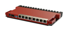 Купить сетевое оборудование Mikrotik: MikroTik L009UiGS-RM - 2.5 Gigabit Ethernet - Gigabit Ethernet - Red