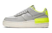 Nike Air Force 1 Low Shadow 拼接 低帮 板鞋 女款 灰绿 / Кроссовки Nike Air Force 1 Low Shadow CQ3317-002