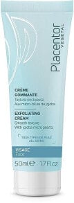 Gesichtscreme mit Peeling-Effekt - Placentor Vegetal Face Exfoliating Cream