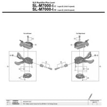 SHIMANO SLX SL-M7000 Shift Right