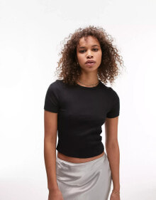 Купить женские футболки и топы Topshop Tall: Topshop Tall everyday tee in black