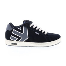 Etnies Fader 4101000203556 Mens Black Suede Skate Inspired Sneakers Shoes