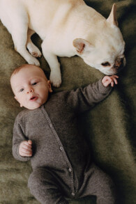 Trousers and overalls for newborns