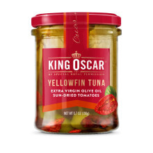 Кинг Оскар, Желтоперый тунец, оливковое масло холодного отжима, прованские травы, 190 г (6,7 унции)