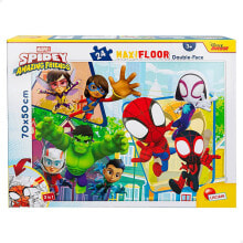 K3YRIDERS Spidey And Its Double Face Superequipo To Color 24 Pieces xL Puzzle