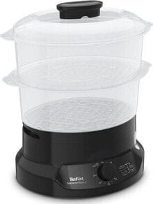 Tefal TEFAL Food Steamer VC139810 Black, 800 W, Capacity 6 L, Number of baskets 2