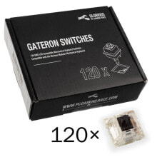 Купить клавиатуры GLORIOUS: Glorious Gateron Black Switches (120 Stück)