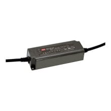 Блоки питания для светодиодных лент mEAN WELL NPF-60-20 адаптер питания / инвертор Для помещений 60 W Черный