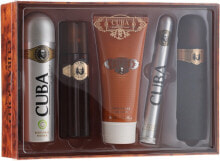 Cuba Gold - Duftset (Eau de Toilette 100ml + Deospray 200ml + After Shave Balsam 100ml + Duschgel 200ml + Eau de Toilette 35ml)