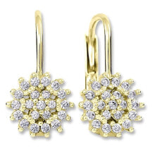 Ювелирные серьги stunning gold earrings 239 001 01066