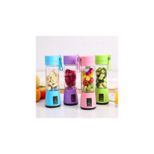 Taşınabilir Blender Usbli Şarjlı Smoothie Blenderı 380 ml Mini Mutfak Robotu Kişisel Blender Bebek Maması Hazırlama Yeşil