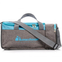Мужские спортивные сумки мужская спортивная сумка серая текстильная средняя для тренировки с ручками через плечо Meteor Nepr 20L Fitness Bag 74539