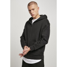 URBAN CLASSICS Organic Full Zip Big hoodie