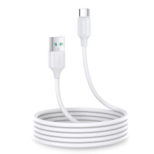 Купить компьютерные кабели и коннекторы joyroom: Kabel do ładowania i transmisji danych USB - USB Typ C 3A 2m biały