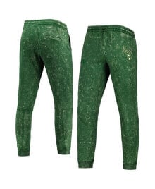 The Wild Collective men's and Women's Hunter Green Milwaukee Bucks Acid Tonal Jogger Pants