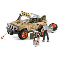 Набор SCHLEICH Внедорожник с лебедкой 16 предметов 42410