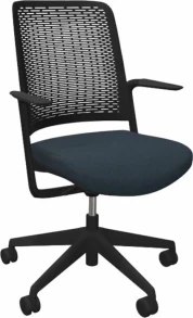Office Chair WithMe Nowy Styl SNCUZ1W Blue Black