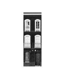 Trademark Global philippe Hugonnard Made in Spain 2 Facade of Traditional Spanish Building B&W Canvas Art - 19.5