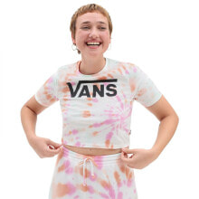 VANS Resort Wash Crop Crew Short Sleeve T-Shirt