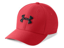 Мужские бейсболки бейсболка красная с логотипом Under Armour