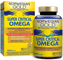 Рыбий жир и Омега 3, 6, 9 Renew Life Norwegian Gold Омега-3 из рыбьего жира с витамином D3 60 гелевых капсул