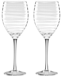 kate spade new york charlotte Street Collection 2-Pc. Wine Glasses Set